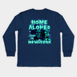 Marv Shcocked...Lost In New York Kids Long Sleeve T-Shirt